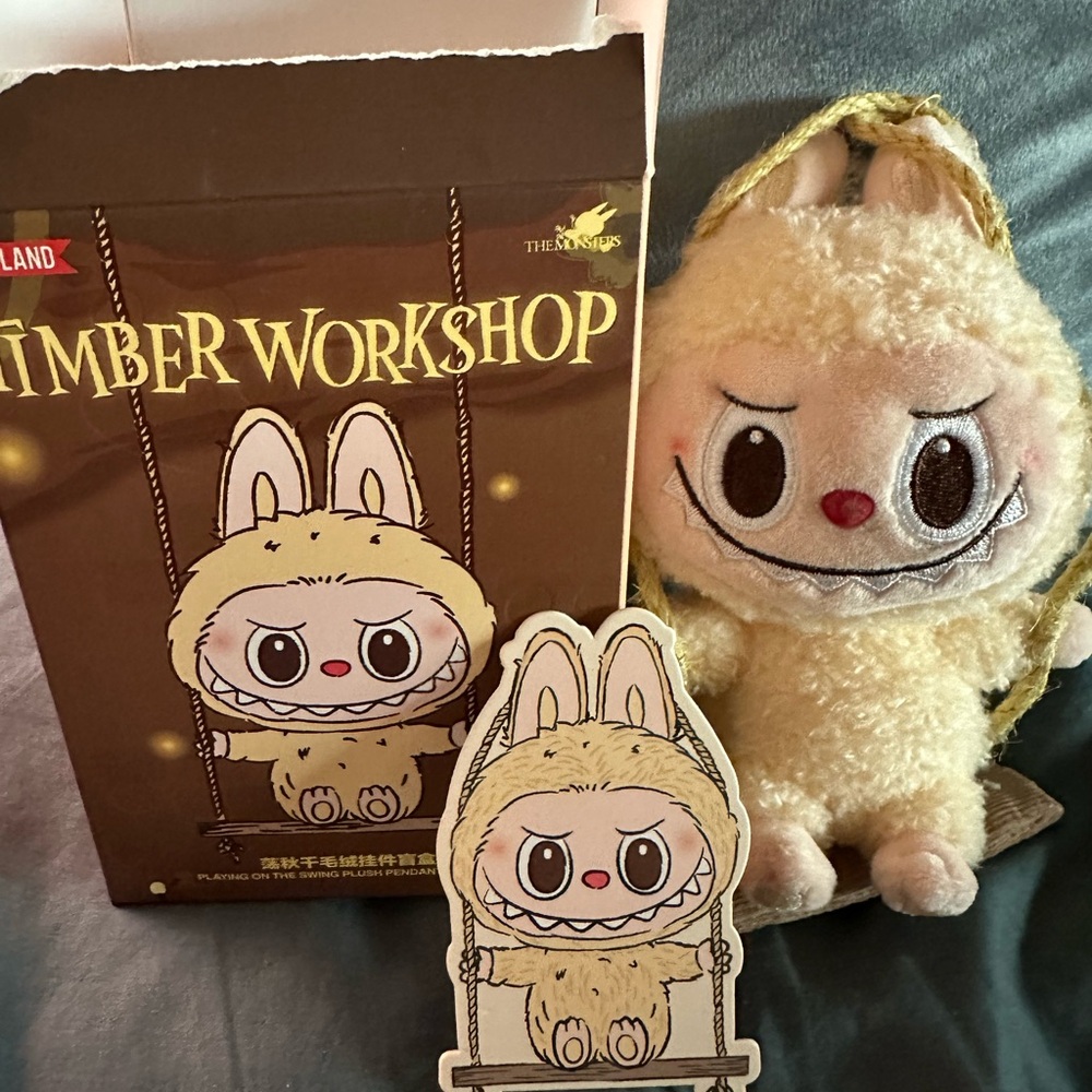Pop Land China Timber Workshop Labubu